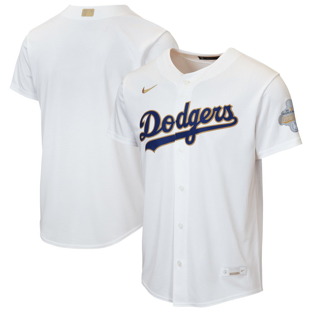 Los Angeles Dodgers Youth 2026 Gold Collection Home Replica Jersey - White | Nike