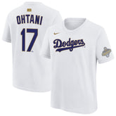 Shohei Ohtani Los Angeles Dodgers Youth 2026 Gold Collection Name & Number T-Shirt - White | Nike