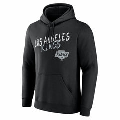 Los Angeles Kings Hustle Personalized Name & Number Hoodie Black