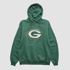 Green Bay Packers NFL 2010s Hooded Pullover Sweatshirt - Green Vintage discount