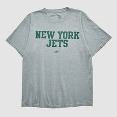 New York Jets Reebok 2000s T-shirt - Heather Gray Vintage on sale