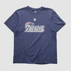 New England Patriots Reebok 2000s T-shirt - Navy Vintage discount