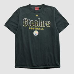 Pittsburgh Steelers NFL 2000s T-shirt - Black Vintage on sale
