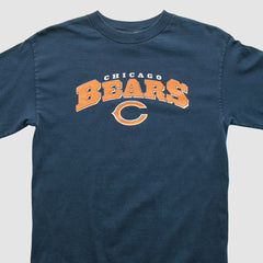 Chicago Bears NFL 2000s Long Sleeve T-shirt - Navy Vintage cheap
