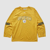 Pittsburgh Steelers NFL 2000s Long Sleeve T-shirt - Yellow Vintage outlet