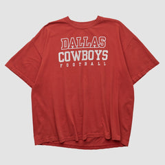 Dallas Cowboys Cowboys Team Apparel 2000s T-shirt - Red Vintage online