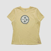 Pittsburgh Steelers Reebok 2000s T-shirt - Yellow Vintage sale