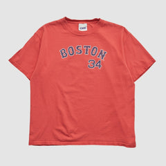 Boston Red Sox CSA 2000s T-shirt - Red Vintage