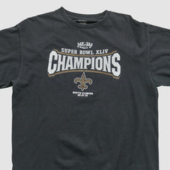 New Orleans Saints NFL 2010 T-shirt - Black Vintage discount