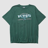 Tampa Bay Rays Lee Sport T-shirt - Green Vintage