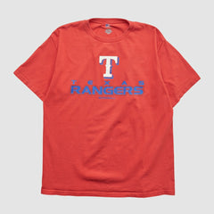 Texas Rangers Genuine Merchandise 2000s T-shirt - Red Vintage