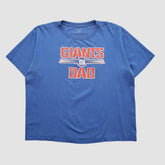 New York Giants Reebok T-shirt - Blue Vintage sale