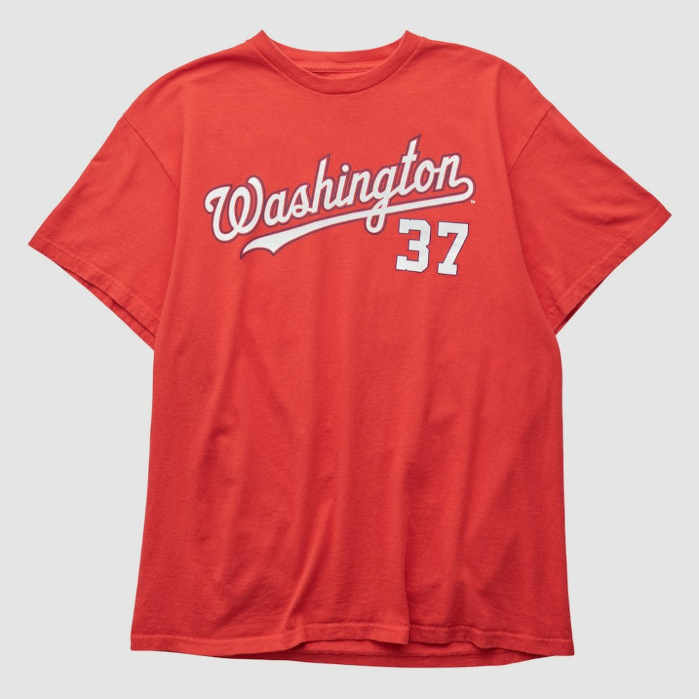 Washington Nationals Genuine Merchandise 2000s T-shirt - Red Vintage