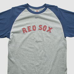 Boston Red Sox 2000s T-shirt - Heather Gray Vintage | Nike