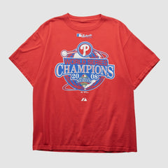 Philadelphia Phillies 2008 T-shirt - Red Vintage