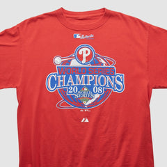 Philadelphia Phillies 2008 T-shirt - Red Vintage