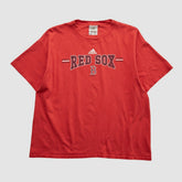 Boston Red Sox Adidas 2000s T-shirt - Red Vintage