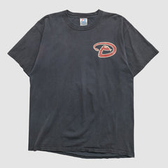 Arizona Diamondbacks Majestic 2000s T-shirt - Black Vintage