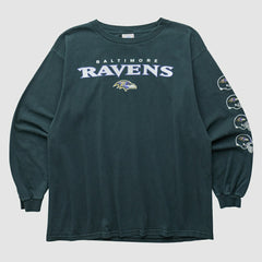 Baltimore Ravens NFL 2000s Long Sleeve T-shirt - Black Vintage sale