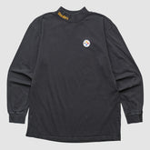 Pittsburgh Steelers NFL 2000s Long Sleeve T-shirt - Black Vintage cheap