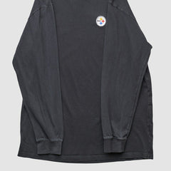 Pittsburgh Steelers NFL 2000s Long Sleeve T-shirt - Black Vintage cheap