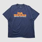 Chicago Bears Reebok 2000s T-shirt - Navy Vintage for sale