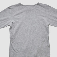 New England Patriots NFL 2000s Long Sleeve T-shirt - Heather Gray Vintage for sale