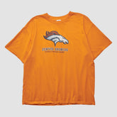 Denver Broncos NFL 2010s T-shirt - Orange Vintage sale