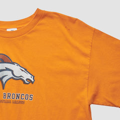 Denver Broncos NFL 2010s T-shirt - Orange Vintage sale