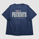 New England Patriots 2000s T-shirt - Navy Vintage online