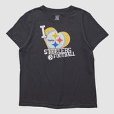 Pittsburgh Steelers Reebok 2000s T-shirt - Black Vintage discount