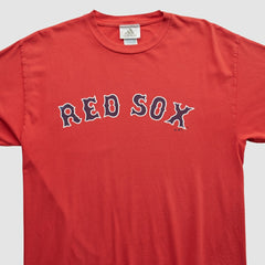 Boston Red Sox Adidas 2000s T-shirt - Red Vintage