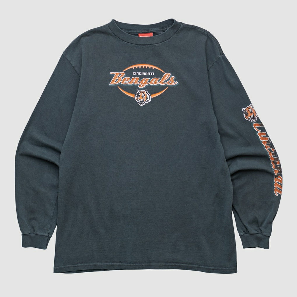 Cincinnati Bengals NFL 2000s Long Sleeve T-shirt - Black Vintage online