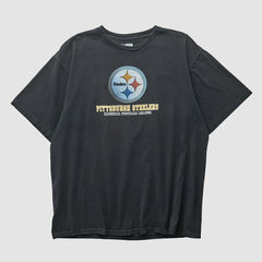 Pittsburgh Steelers NFL 2000s T-shirt - Black Vintage discount