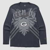 Green Bay Packers NFL 2000s Long Sleeve T-shirt - Black Vintage online