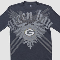 Green Bay Packers NFL 2000s Long Sleeve T-shirt - Black Vintage online