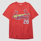 St. Louis Cardinals Majestic 2000s T-shirt - Red Vintage