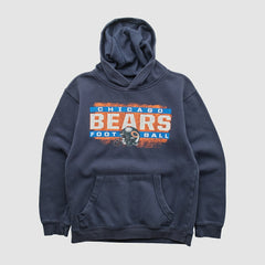 Chicago Bears NFL 2010s Hooded Pullover Sweatshirt - Navy Vintage sale
