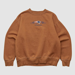 New England Patriots NFL 2000s Pullover Sweatshirt - Clay Vintage online
