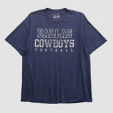 Dallas Cowboys Cowboys Team Apparel T-shirt - Navy Vintage on sale
