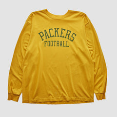 Green Bay Packers Reebok 2000s Long Sleeve T-shirt - Yellow Vintage outlet