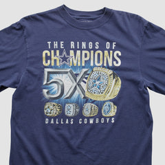 Dallas Cowboys Cowboys Team Apparel 2000s Long Sleeve T-shirt - Navy Vintage outlet