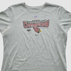 Arizona Cardinals Reebok 2008 T-shirt - Heather Gray Vintage discount