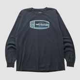 Seattle Seahawks Reebok 2000s Long Sleeve T-shirt - Black Vintage sale