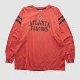Atlanta Falcons NFL 2000s Long Sleeve T-shirt - Red Vintage outlet
