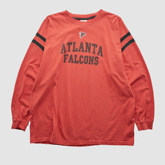 Atlanta Falcons NFL 2000s Long Sleeve T-shirt - Red Vintage outlet