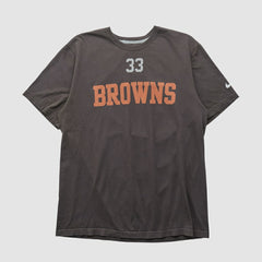 Cleveland Browns 2010s T-shirt - Brown Vintage for sale