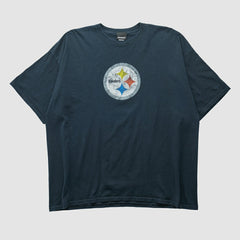 Pittsburgh Steelers Reebok 2000s T-shirt - Black Vintage cheap