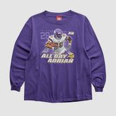 Adrian Peterson NFL 2000s Long Sleeve T-shirt - Purple Vintage sale