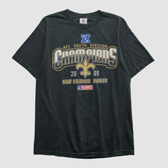 New Orleans Saints NFL 2009 T-shirt - Black Vintage cheap